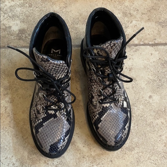 Marc Fisher LTD Nula Leather Booties - Picture 3 of 3